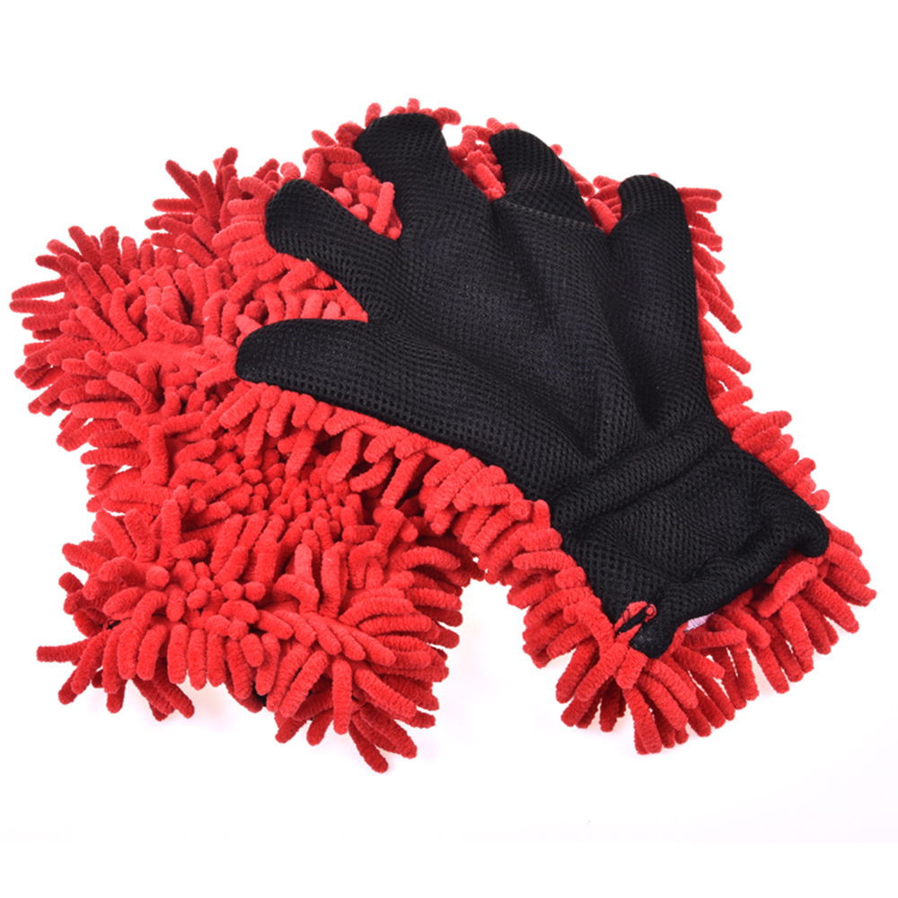  CARCATICZ Microfiber Car Wash Mitt 2 Pack, Car Washing